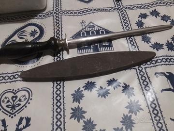 ANTICO ACCIAINO VINTAGE E PIETRA PER AFFILARE