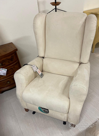 Poltrona Relax In Tessuto Dione Emme Lift Colore