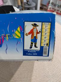 vestito carnevale capitán uncino 