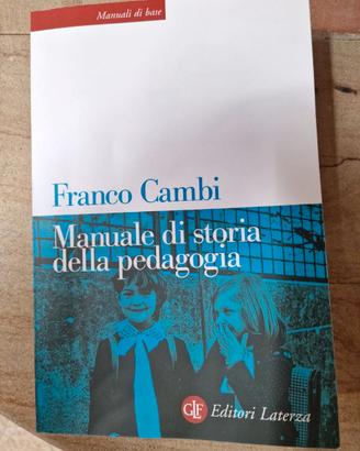 Manuale di Storia della Pedagogia