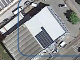 Capannone su due piani