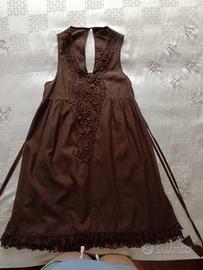 Abito Twin Set marron estivo