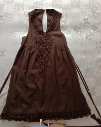 Abito Twin Set marron estivo