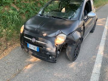 Fiat 500 matt black marciante perfetta