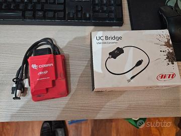 Centralina AiM Cobra + UC Bridge per Honda CRF 