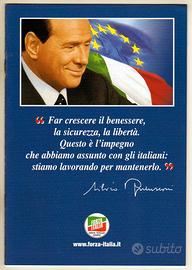 FORZA ITALIA El. Europee 2004 + Lettera Berlusconi