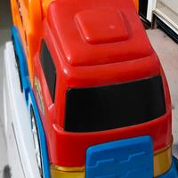 camion giocattolo spiderman con macchine 