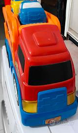 camion giocattolo spiderman con macchine 