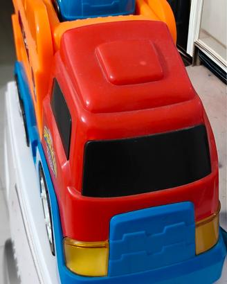 camion giocattolo spiderman con macchine 