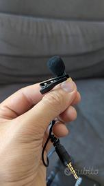 Microfono lavalier (a pulce) adatto per Smartphone