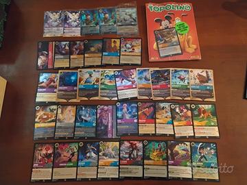 Album + 38 carte promo Lorcana + Topolino