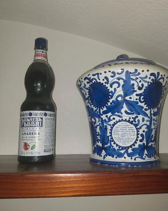 vaso fabbri amarene ceramica 27cm sciroppo free