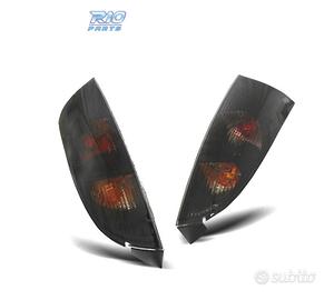 FANALI PER FORD FOCUS MK1 98-04 SFONDO NERO AFFUMI