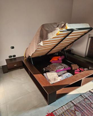 Letto matrimoniale Felver a ribalta