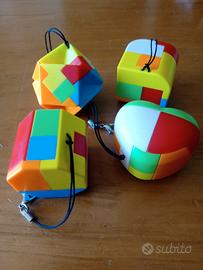 Lotto 4 rompicapi Genius Cubes 