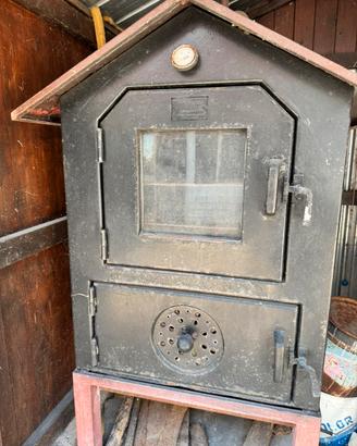 Forno a legna vintage Montesi-Costruzioni di Ferro