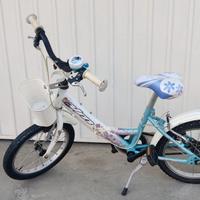 Bici per bambina stile Frozen