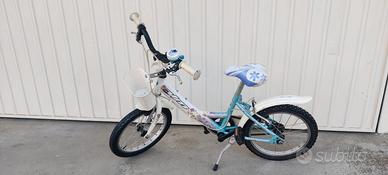 Bici per bambina stile Frozen