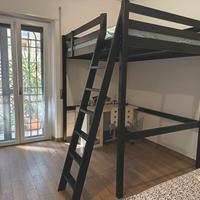 struttura per letto a soppalco + materasso