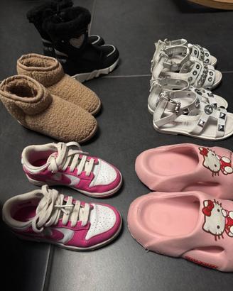 scarpe bambina taglia 28