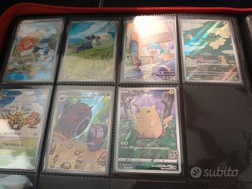 lotto carte pokemon ar