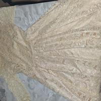 vestito pizzo giallo 