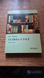 Guerra e pace Tolstoj Mursia Edizione ridotta