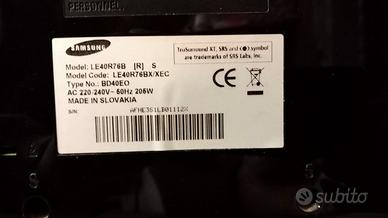 TELEVISORE 40 POLLICI SAMSUNG
