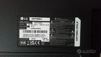 Schede TV LG 43UP75006LF