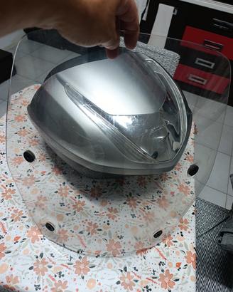  bauletto e parabrezza completo per honda sh 125 