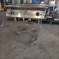 Fry Top ZANUSSI Piastra in ghisa
