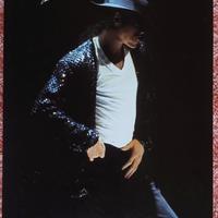MICHAEL JACKSON - Stampa su tela cm 25.X 19
