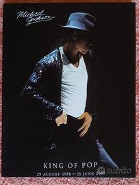 MICHAEL JACKSON - Stampa su tela cm 25.X 19