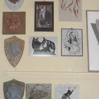 quadri-rosoni,bassorilievi su marmo,pietra,gres