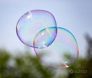 Bolle di sapone giganti animazione per feste