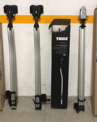 Set portabici THULE da tetto 511-1 fissaggio force