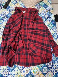 camicia a quadri 