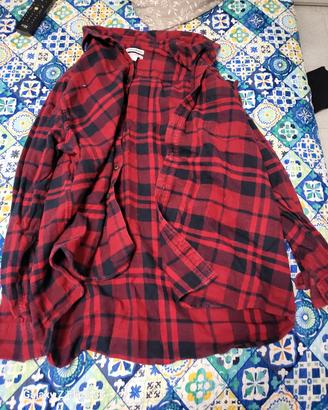 camicia a quadri 