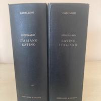Vocabolario italiano-latino e latino- italiano