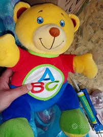 Orsetto peluche abc clementoni