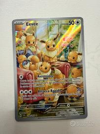 Eevee 188/167 pokemon crepuscolo mascherato ita