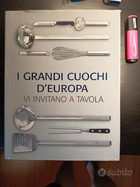 libro i grandi cuochi d' Europa