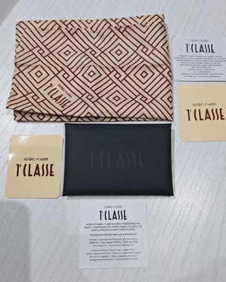 portatessere + pochette da taschino alviero martin