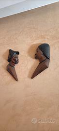 statue africane da appendere 