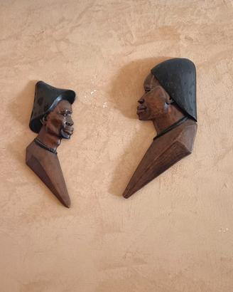 statue africane da appendere 