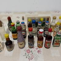 Collezione bottigliette vintage
