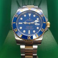 Rolex Submariner Acciaio e oro Blu 116613LB