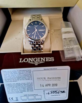 Longines Flagship Dial Blue - Full Set My 2019