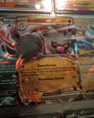 Carta Pokemon Annihiape Ex 032 Mint