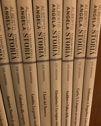 Libri ‘Viaggio nella Storia’ Alberto Angela